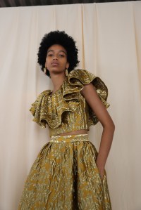 Backstage at Ulla Johnson RTW Fall 2023