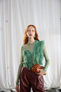 Backstage at Ulla Johnson RTW Fall 2023
