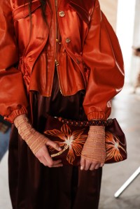 Backstage at Ulla Johnson RTW Fall 2023