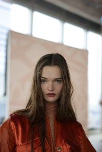 Backstage at Ulla Johnson RTW Fall 2023