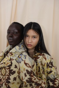 Backstage at Ulla Johnson RTW Fall 2023