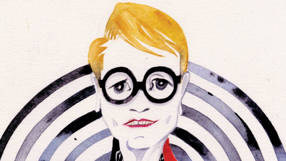 Ruben Toledo's illustration of Marylou Luther.