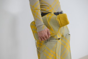 Backstage at Burberry RTW Fall 2023