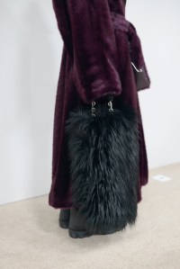 Backstage at Burberry RTW Fall 2023