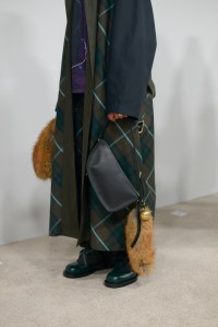 Backstage at Burberry RTW Fall 2023