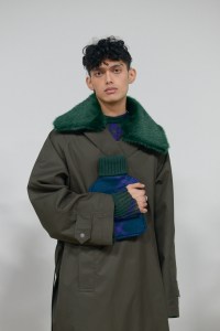 Backstage at Burberry RTW Fall 2023