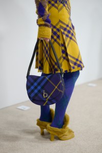 Backstage at Burberry RTW Fall 2023