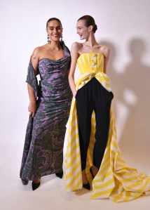 Backstage at Carolina Herrera RTW Fall 2023