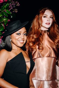 Quinta Brunson and Lindsay Lohan
