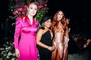Julia Stiles, Quinta Brunson, and Lindsay Lohan