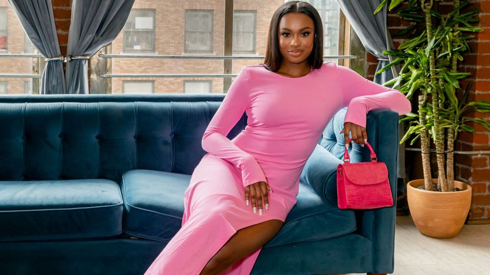 Coco Jones for Amazon Fashion's The Drop.