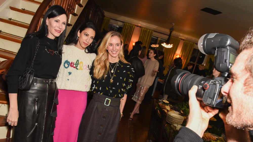 Jill Kargman, Huma Abedin and Rachelle Hruska MacPherson