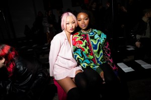 The scene at Dion Lee RTW Fall 2023
