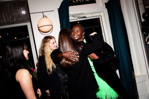 The scene at the Dodiee NYFW dinner.
