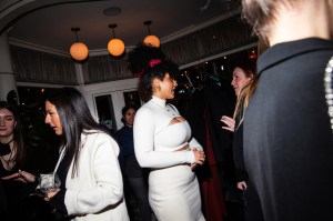 The scene at the Dodiee NYFW dinner.