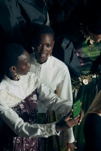 Backstage at Erdem RTW Fall 2023