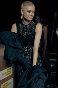 Backstage at Erdem RTW Fall 2023