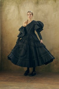 Backstage at Erdem RTW Fall 2023