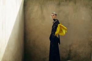 Backstage at Erdem RTW Fall 2023