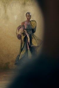 Backstage at Erdem RTW Fall 2023