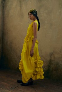 Backstage at Erdem RTW Fall 2023