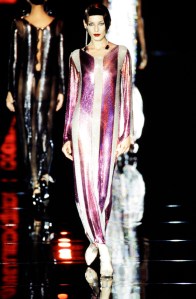 A look from the Paco Rabanne couture fall 1999 collection.
