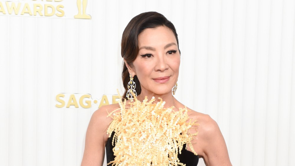 Michelle Yeoh at the 29th Annual Screen Actors Guild Awards held at the Fairmont Century Plaza on February 26, 2023 in Los Angeles, California.