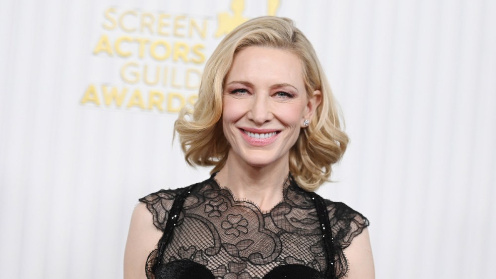 Cate Blanchett at the 29th Annual Screen Actors Guild Awards held at the Fairmont Century Plaza on February 26, 2023 in Los Angeles, California.
