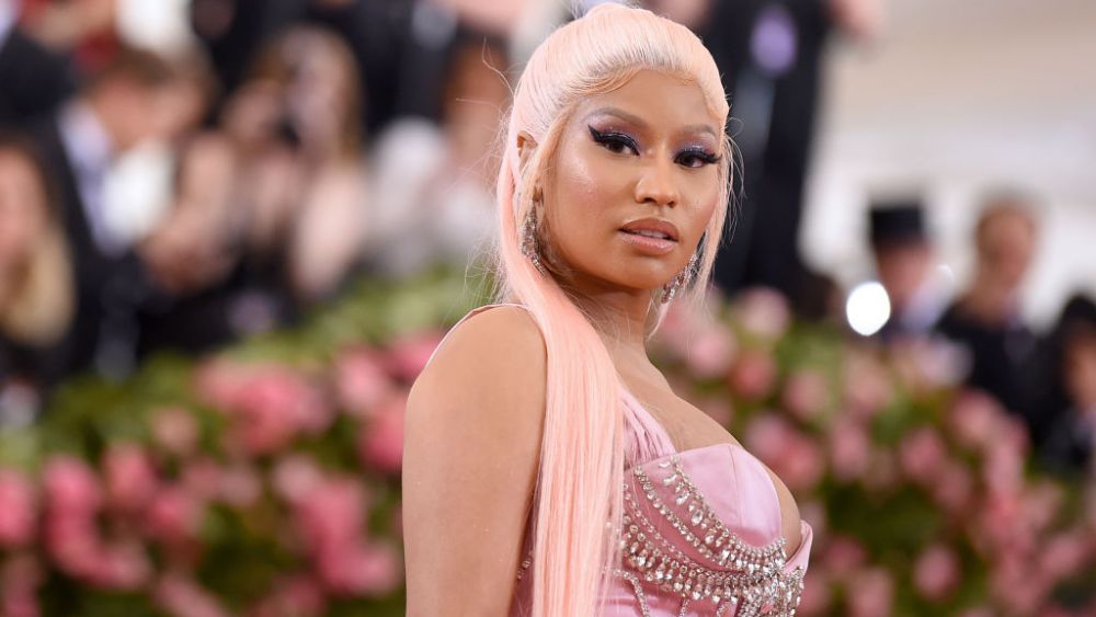 Nicki Minaj at the 2019 Met Gala on May 6 in New York City.