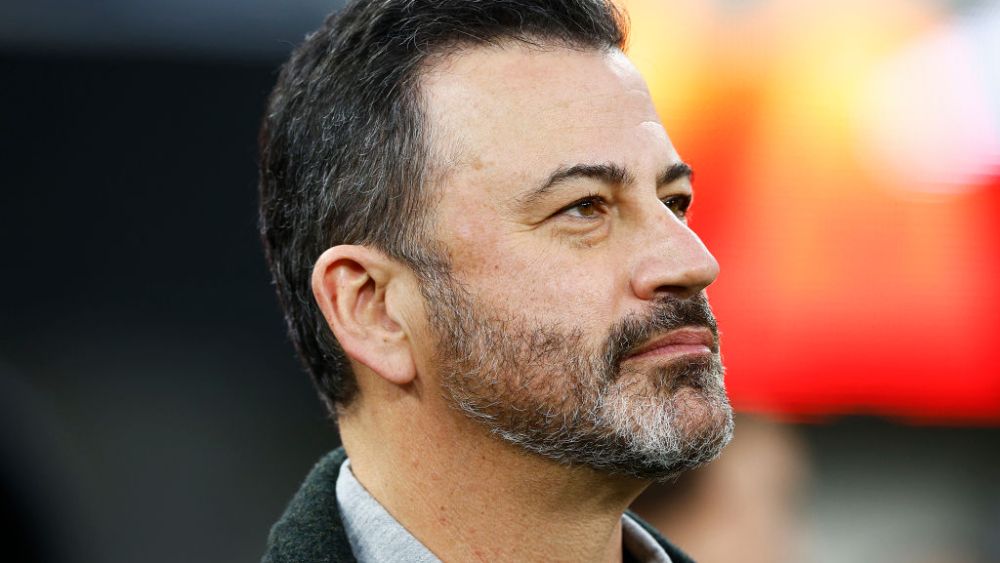 Jimmy Kimmel at the SoFi Stadium on Dec. 18 in Inglewood, California.