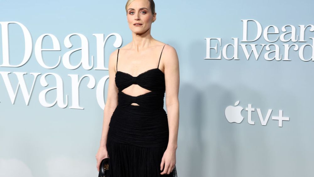 Taylor Schilling attends the red carpet premiere for "Dear Edward" on Jan. 31 in Los Angeles.