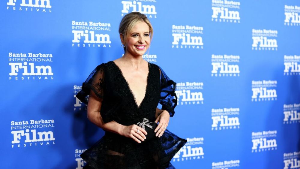 Sarah Michelle Gellar at the 2023 Santa Barbara International Film Festival on Feb. 14 in Santa Barbara.