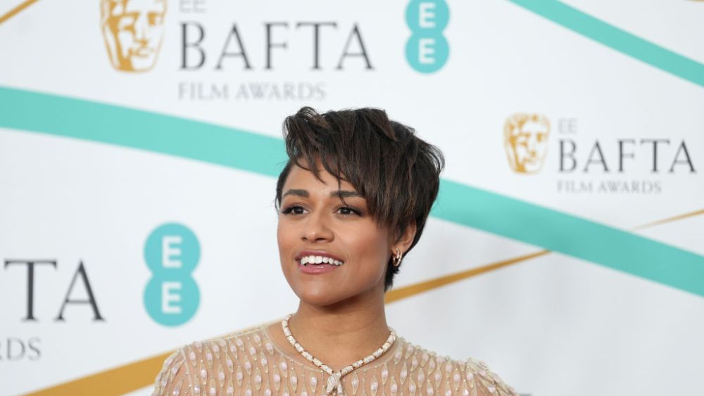 LONDON, ENGLAND - FEBRUARY 19: Ariana DeBose attends the EE BAFTA Film Awards 2023 at The Royal Festival Hall on February 19, 2023 in London, England. (Photo by Dominic Lipinski/Getty Images)