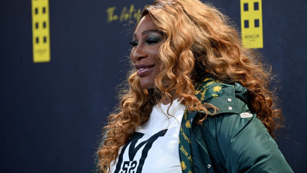 Serena Williams at the Moncler Genius "The Art of Genius" event on Feb. 20 in London.