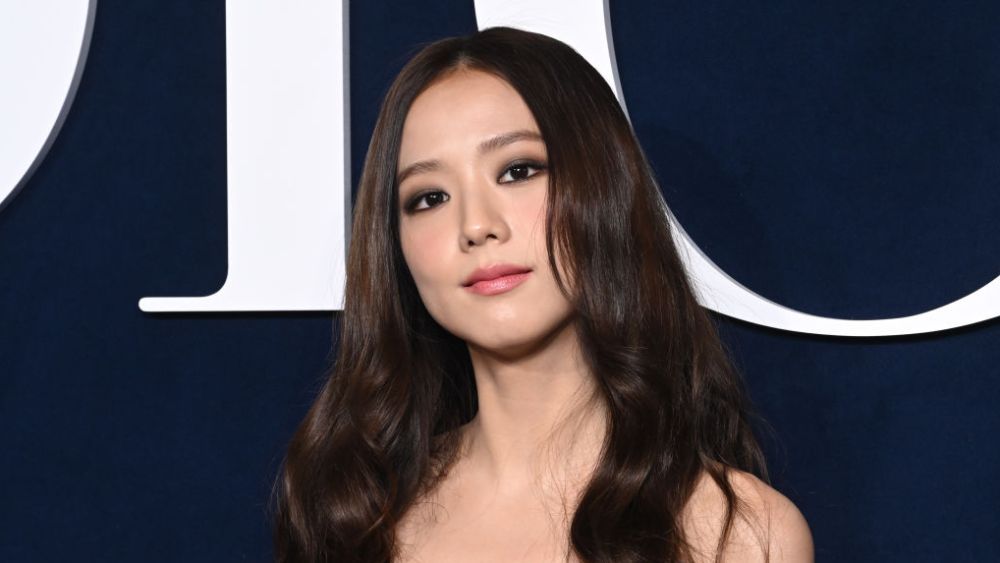 Jisoo at the Dior fall 2023 ready-to-wear fashion show on Tuesday in Paris.