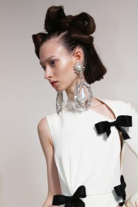 Backstage at Giambattista Valli Couture Spring 2023