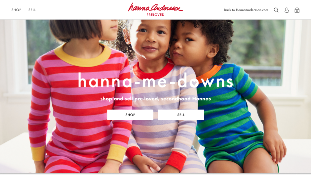 Hanna Andersson ventures into resale.