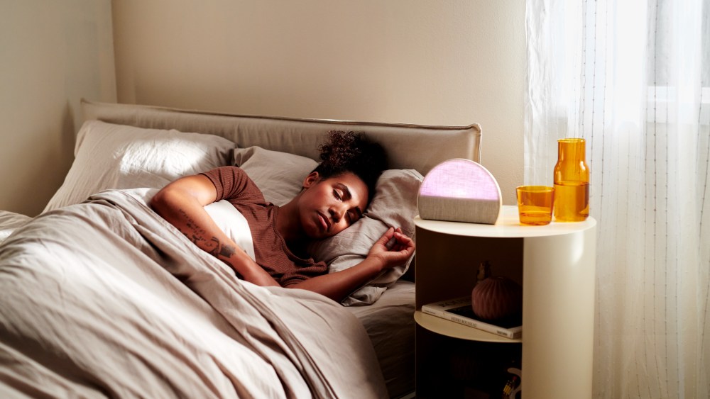 Hatch's Restore 2 alarm clock supports a healthy circadian rhythm.