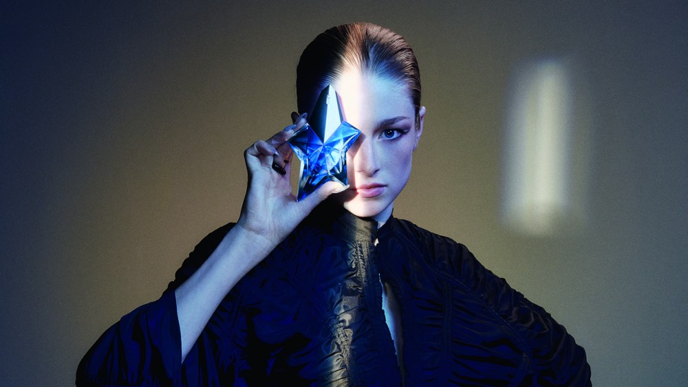 Hunter Schafer for Mugler.