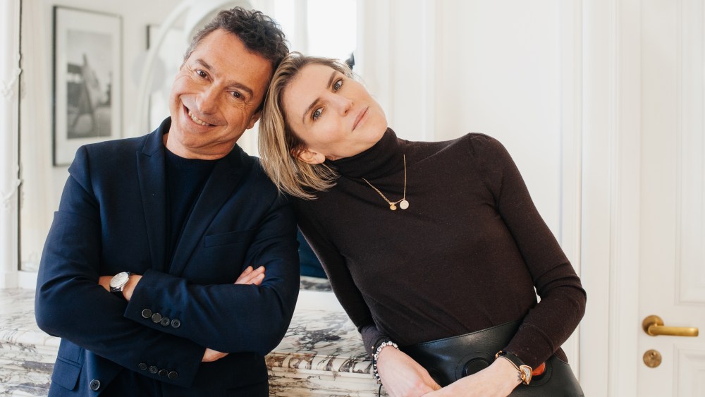 Riccardo Bellini and Gabriela Hearst of Chloé.