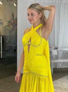 Kelsea Ballerini in Prabal Gurung gown.