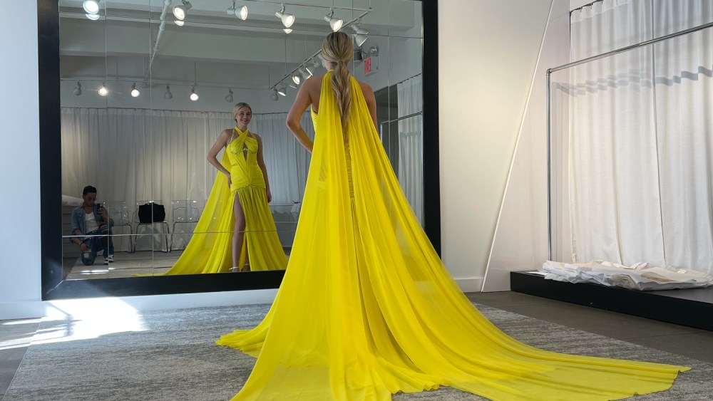 Kelsea Ballerini in Prabal Gurung gown.