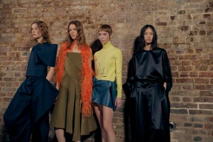Backstage at JW Anderson RTW Fall 2023