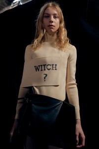 Backstage at JW Anderson RTW Fall 2023