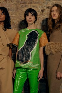 Backstage at JW Anderson RTW Fall 2023