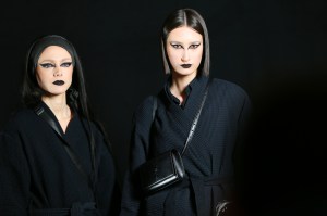 Backstage at Rodarte RTW Fall 2023