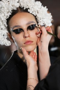 Backstage at Rodarte RTW Fall 2023