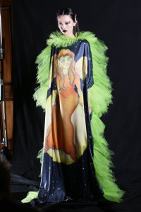 Backstage at Rodarte RTW Fall 2023