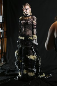 Backstage at Rodarte RTW Fall 2023
