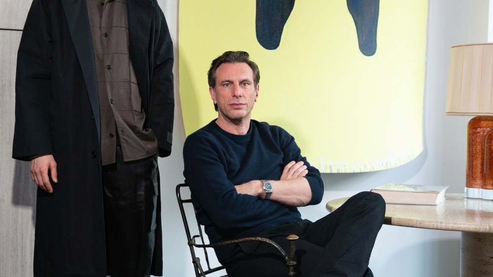 Erik Torstensson with model in Frame.